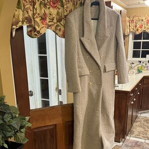 Chic Women's Gray Trench Coat